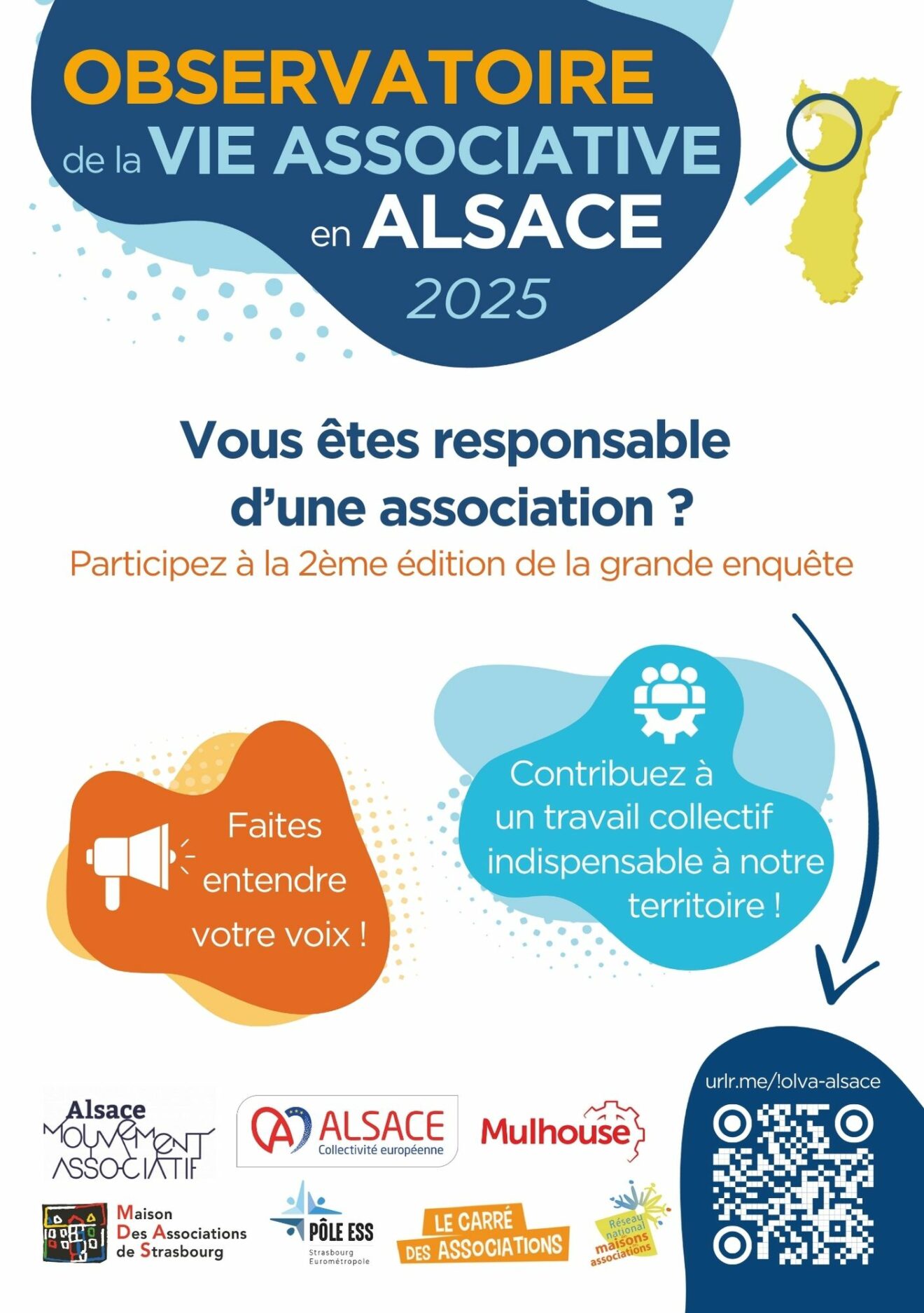Participez à une vaste enquête pour mieux répondre aux besoins des associations !
